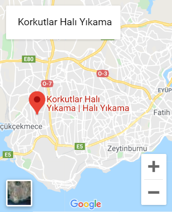 Google haritalar korkutlar halı yıkama
