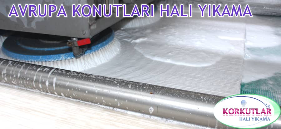 Avrupa Konutları halı yıkama
