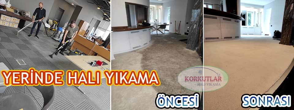 yerinde halı yıkama resmi